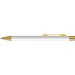 uma® STRAIGHT GO Druckkugelschreiber, weiss