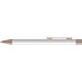 uma® STRAIGHT RO-GO Druckkugelschreiber, weiss
