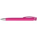 uma® Druckkugelschreiber TrinityGum, mit Metallspitze, blaue Mine, magenta