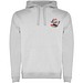 Urban 280 g/m² Kapuzenpullover für Herren, aschweiß-melange, 2XL