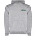 Urban 280 g/m² Kapuzenpullover für Kinder, heather grau, 11/12