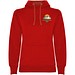 Urban Kapuzenpullover für Damen, rot, 2XL