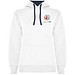 Urban Kapuzenpullover für Damen, weiß/Navy Blue, S