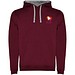 Urban Kapuzenpullover für Herren, Maroon rot, 3XL