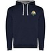 Urban Kapuzenpullover für Herren, Navy Blue/Marl Grey, L