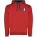 Urban Kapuzenpullover für Herren, rot/schwarz, L