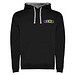 Urban Kapuzenpullover für Kinder, schwarz, 3/4