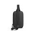 Urban wasserabweisender Sling-Bag, schwarz, grau
