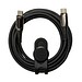 USB-C Kabel mit Display und Kabelbinder REEVES-CONVERTICS DIGITAL, schwarz