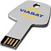 USB-Stick Schlüssel, silber, 16GB
