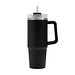 Vakuum-Trinkbecher DRINK DELUXE,schwarz