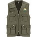 Venera Arbeitsweste mit V-Ausschnitt und mehreren Taschen, 200 g/m2, militärgrün, 3XL