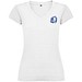 Victoria T-Shirt mit V-Ausschnitt für Damen, weiss, 3XL