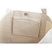 VILLE. Tragetasche aus 100% Canvas-Baumwolle mit einer Innentasche (280 g/m²), Naturhell