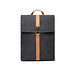 VINGA Bosler Rucksack aus GRS recyceltem Canvas, schwarz