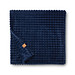 VINGA Branson Decke aus GRS recyceltem PET, navy blau