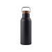 VINGA Ciro RCS recycelte Vakuumflasche 580ml, schwarz