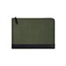 VINGA Marlow 14 Zoll Laptop Sleeve aus RCS recyceltem Polyester, grün, schwarz