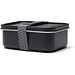 VINGA Parks Lunch-Box aus RCS Stainless-Steel, schwarz