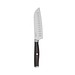 VINGA Tara Santoku-Messer aus RCS recyceltem Stahl, Stahl, schwarz
