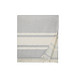 VINGA Tolo Hamam-Frottierhandtuch, grau, off white
