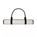 VINGA Volonne AWARE™ Strandmatte aus recyceltem Canvas, off white, schwarz