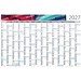 Geiger-Notes Wandplaner Horizont Bestseller, M, inkl. Druck, blau