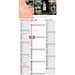 Geiger-Notes Wandplaner Spectrum 3 Bestseller, inkl. Druck, hellgrau