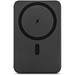 WARSHEL 10. Magnetische Powerbank mit 10'000 mAh und superschnellem kabellosem Ladegerät (15 W) aus recyceltem ABS (100% rABS) mit Ständer, Dunkelgrau