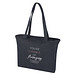 Weekender 500 g/m²  recycelte Tragetasche, denim
