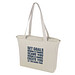 Weekender 500 g/m²  recycelte Tragetasche, Oatmeal