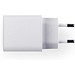 WEGENER. Ladegerät mit USB-A Anschluss 18W und USB-C 20W in Recyceltes ABS (100% rABS), Weiß