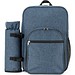 WHITSUNDAY. Picknick-Kühlrucksack aus 600D, recyceltem Polyester, mit hoher Dichte, Blau