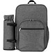 WHITSUNDAY. Picknick-Kühlrucksack aus 600D, recyceltem Polyester, mit hoher Dichte, Dunkelgrau