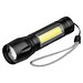 Wiederaufladbare Taschenlampe Tokyo,schwarz