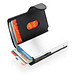 XD COLLECTION Aluminium RFID Kartenhalter mit PU-Börse, schwarz