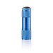 XD COLLECTION Aluminiumtaschenlampe Quattro, blau