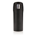 XD COLLECTION Edelstahlbecher Easy Lock, 300 ml, schwarz
