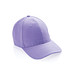 XD COLLECTION Impact 6 Panel Kappe aus 280gr rCotton mit AWARE™ Tracer, lavender