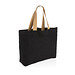 XD COLLECTION Impact Aware™ 240g/m² große Tasche aus rCanvas, ungefärbt, schwarz