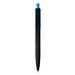 XD COLLECTION Druckkugelschreiber X3 mit Smooth-Touch, blaue Mine, blau/schwarz