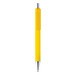 XD COLLECTION Druckkugelschreiber X8 mit Smooth-Touch, blaue Mine, gelb