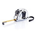 XD COLLECTION Maßband Ergonomic Auto-Stopp 5m/19mm, silber