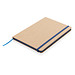XD COLLECTION Nachhaltiges Notizbuch, DIN A5, blau