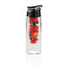 XD COLLECTION Verschließbare Aromaflasche, 700 ml, transparent/grau