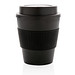 XD COLLECTION Wiederverwendbarer Kaffeebecher, 350 ml, schwarz