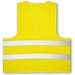 YELLOWSTONE. Reflektorweste aus 100% Polyester, Gelb