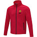 Zelus Fleecejacke für Herren, rot,  3XL