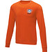 Zenon Sweater mit Rundhalsausschnitt für Herren, orange, L