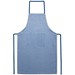 ZIMBRO. Schürze mit recycelter Baumwolle (140 g/m²), Königsblau